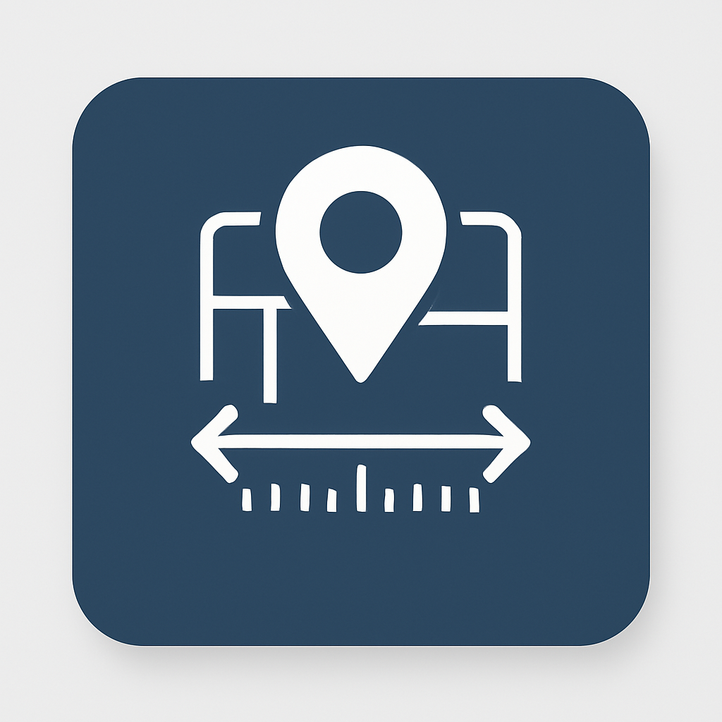 Logo Map Distance Calculator